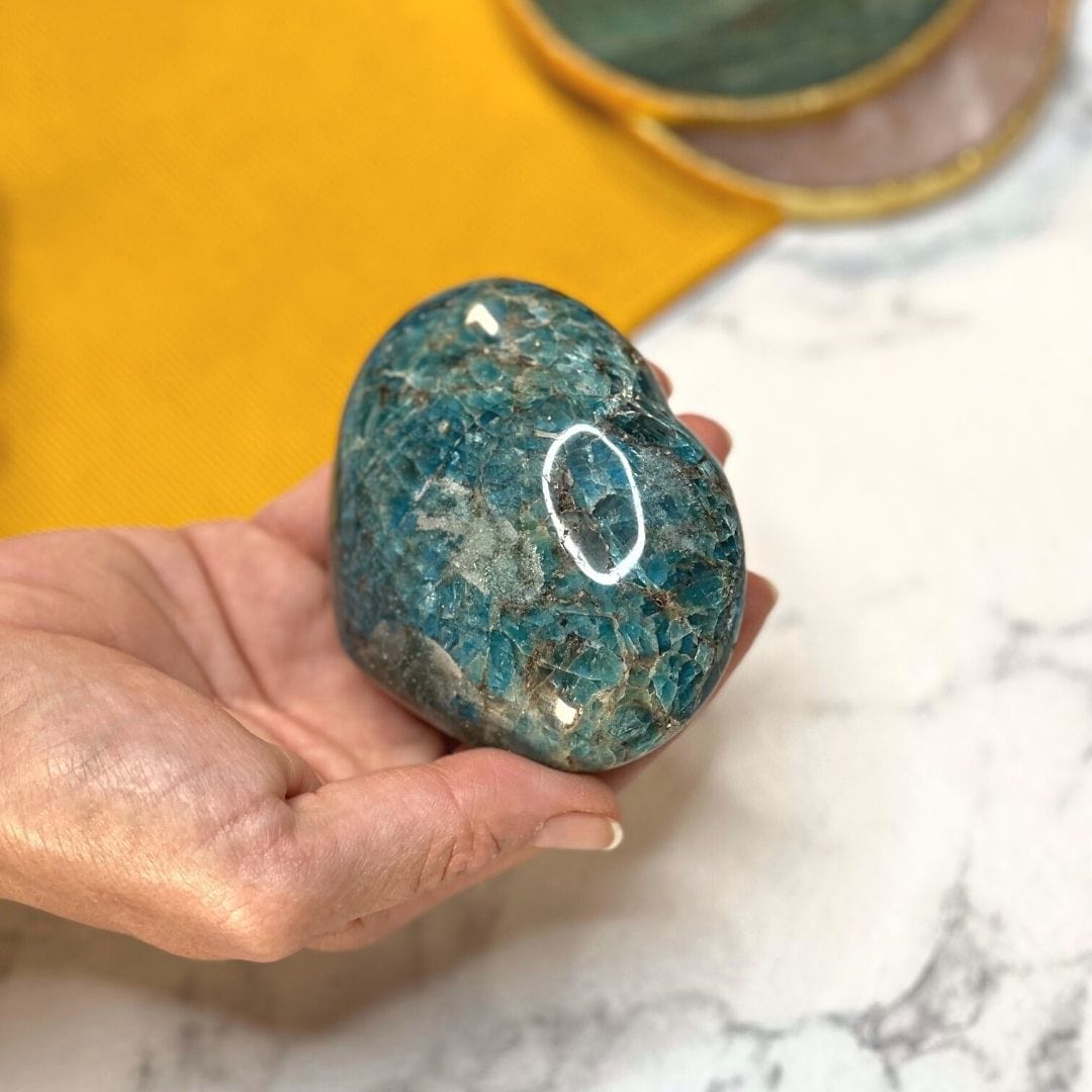 Coeur Apatite #2 - Pierres et fossiles