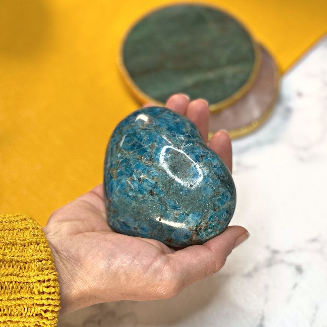 Coeur Apatite #3 - Pierres et fossiles