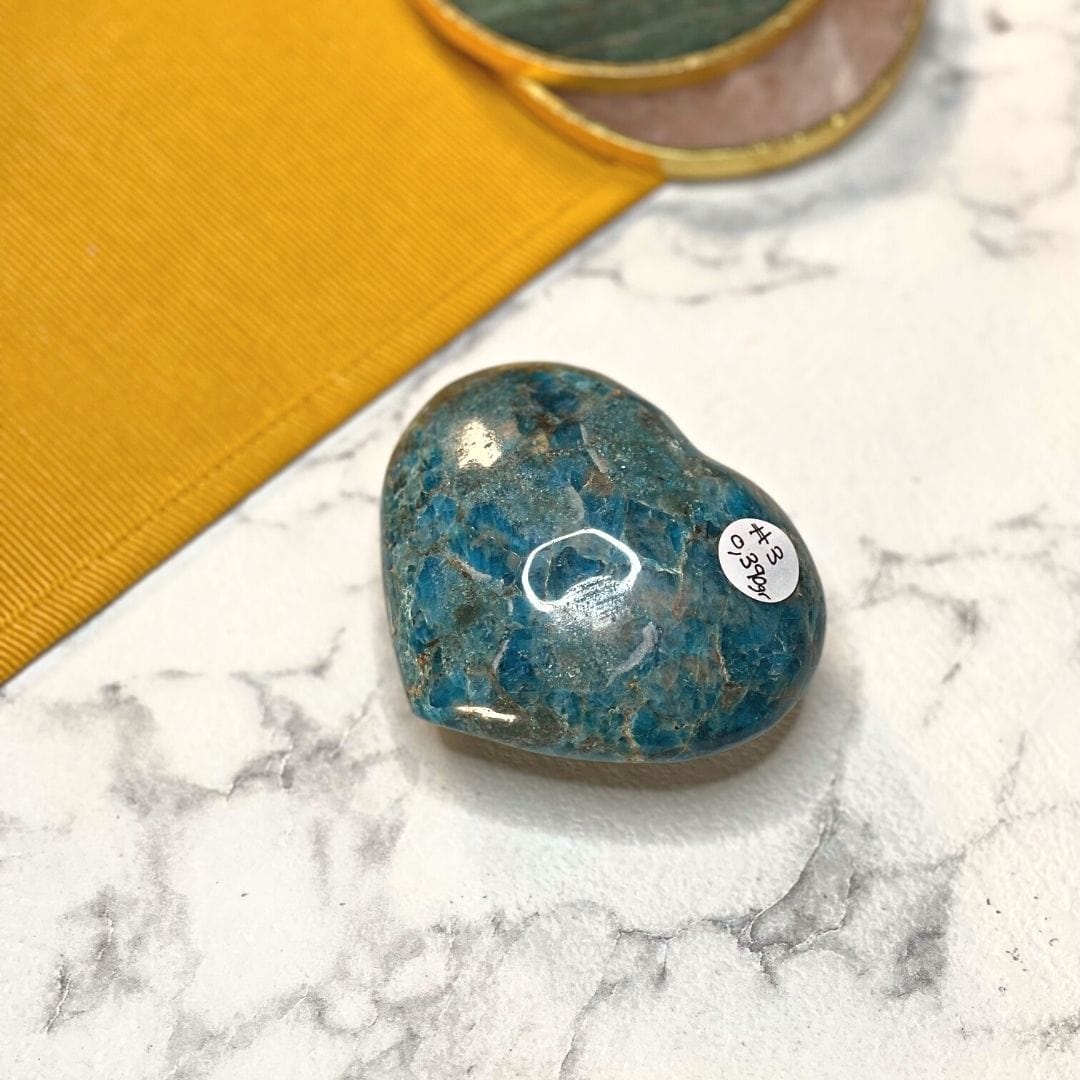 Coeur Apatite #3 - Pierres et fossiles