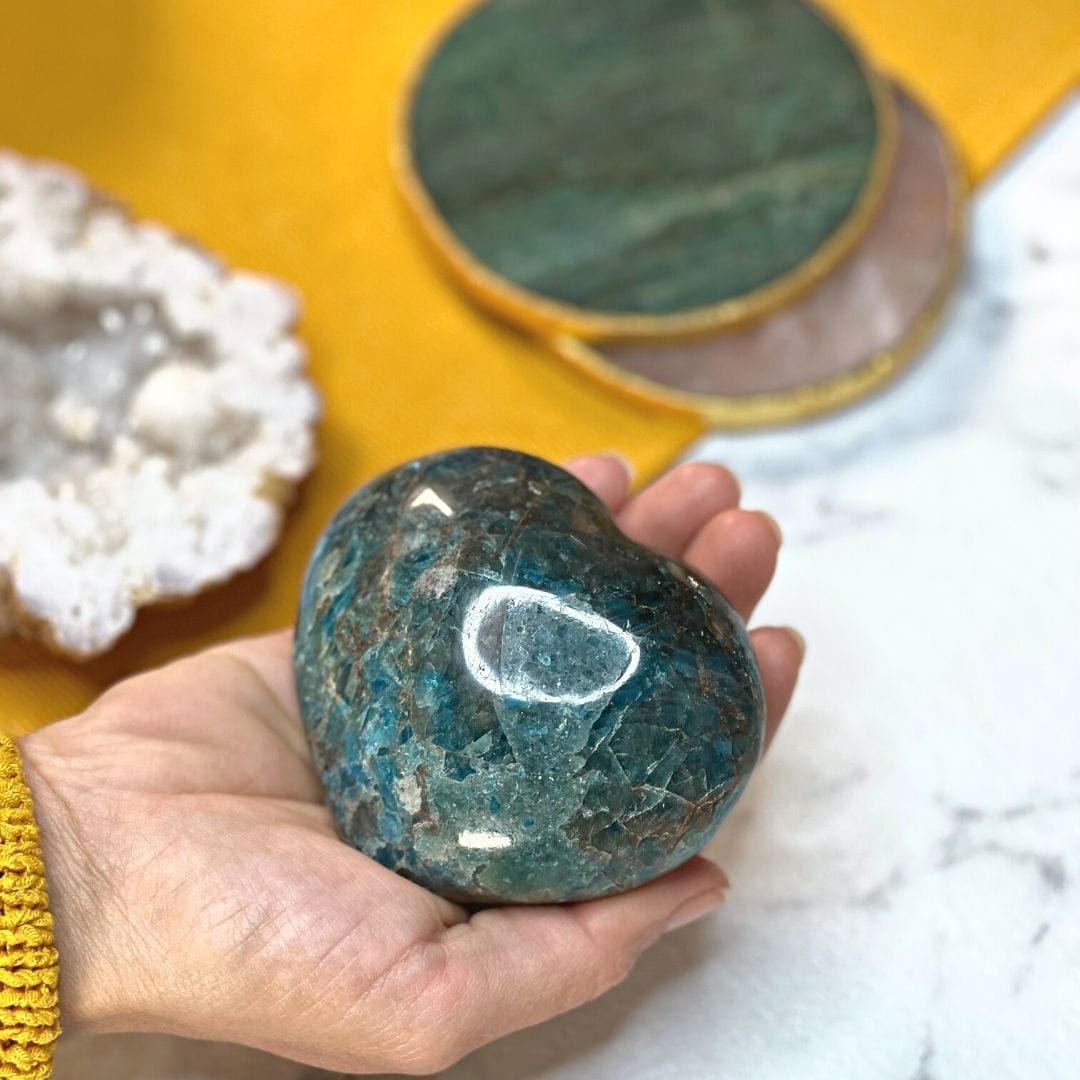 Coeur Apatite #5 - Pierres et fossiles