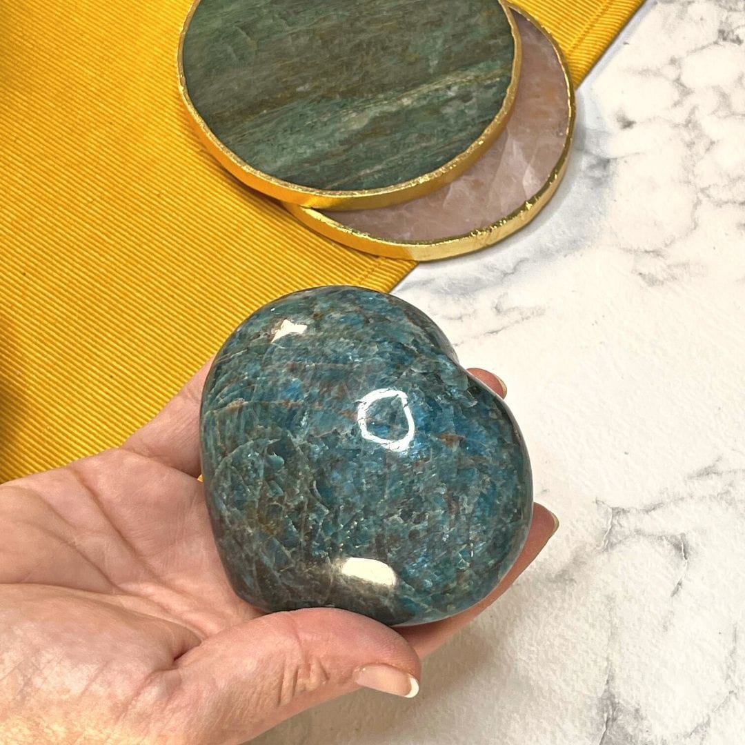 Coeur Apatite - Pierres et fossiles