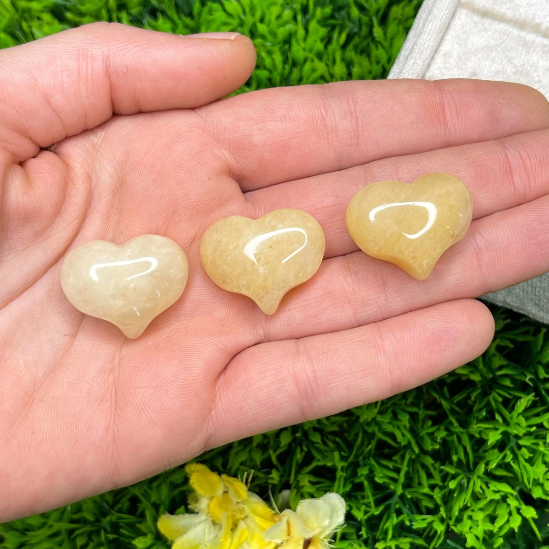 Coeur Aventurine Jaune