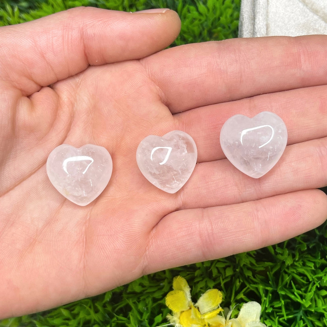 Coeur en Cristal de Roche