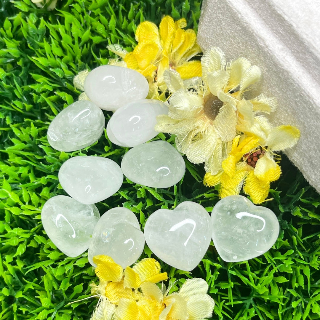 Coeur en Cristal de Roche