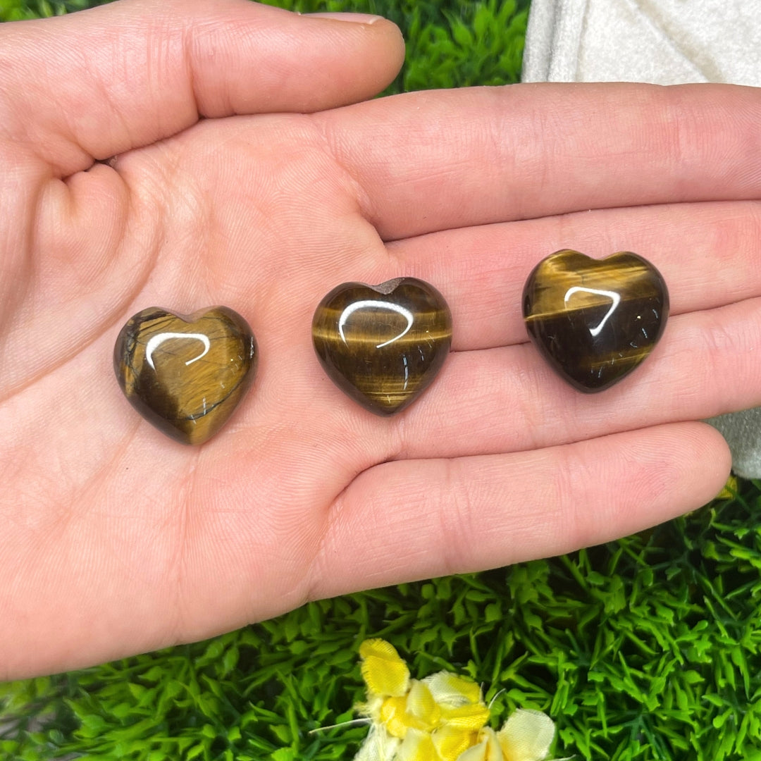 Coeur en Oeil de Tigre