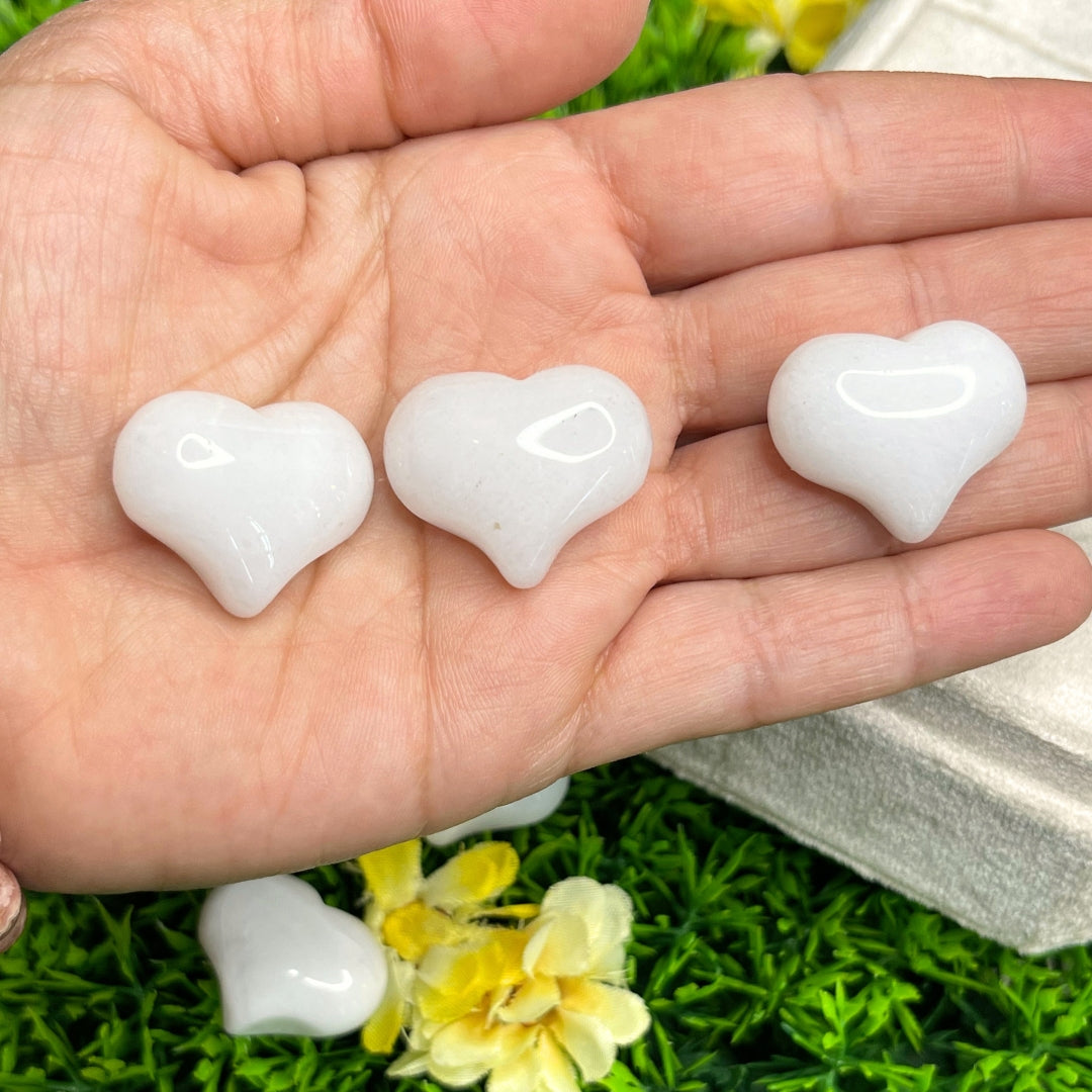 Coeur Jade Blanc