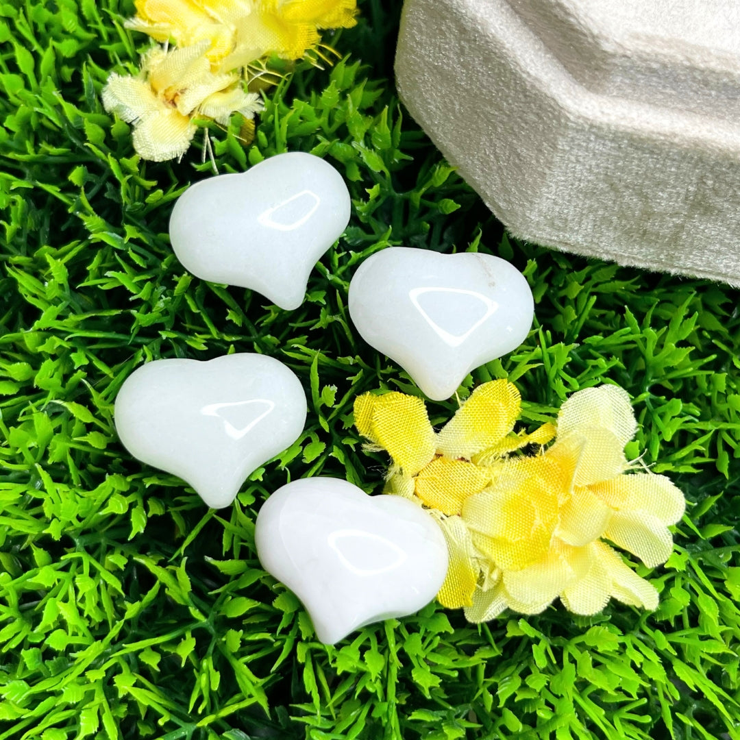 Coeur Jade Blanc