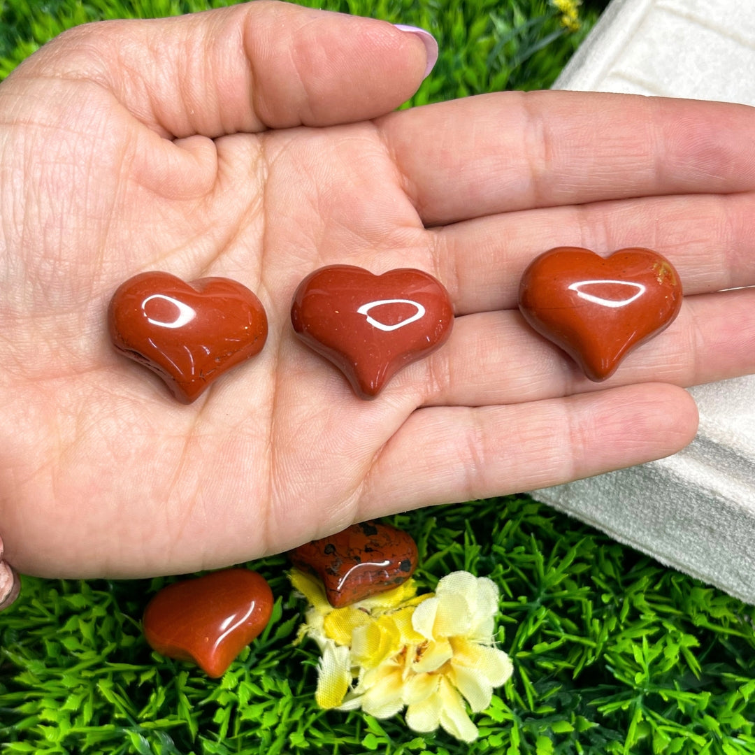 Coeur Jaspe rouge