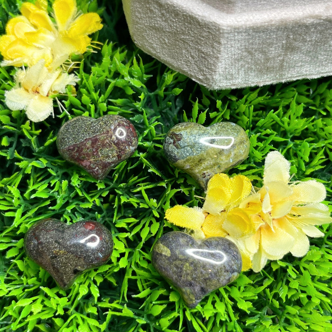 Coeur Jaspe Sang de Dragon