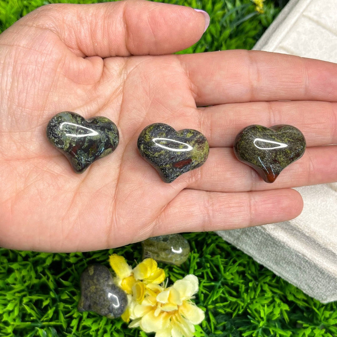 Coeur Jaspe Sang de Dragon