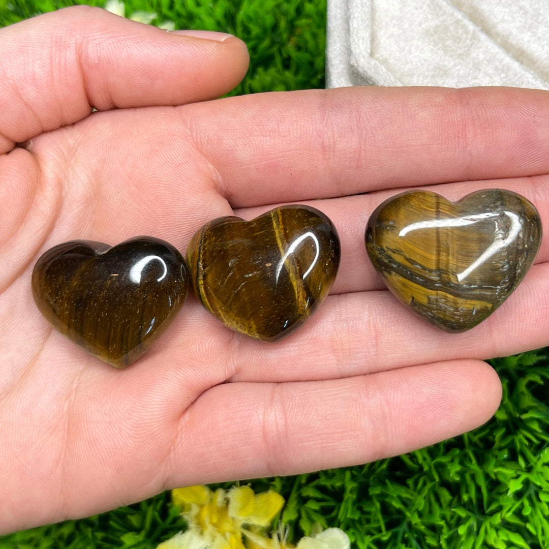 Coeur oeil de tigre