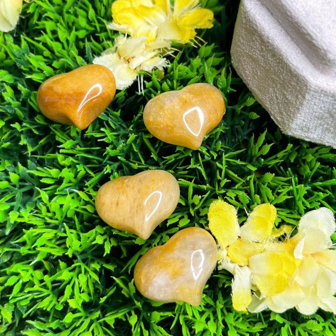 Coeur Topaze Jaune