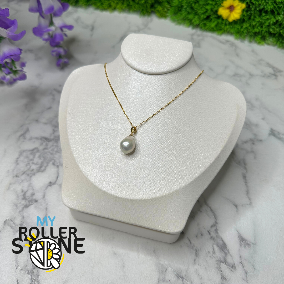 Collier avec Perle de Culture Argent 925 Excellence