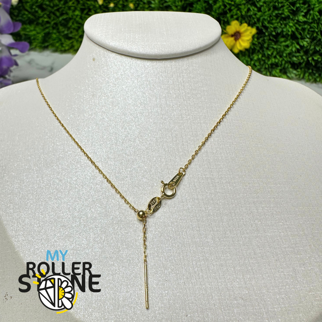 Collier avec Perle de Culture Argent 925 ovalisé