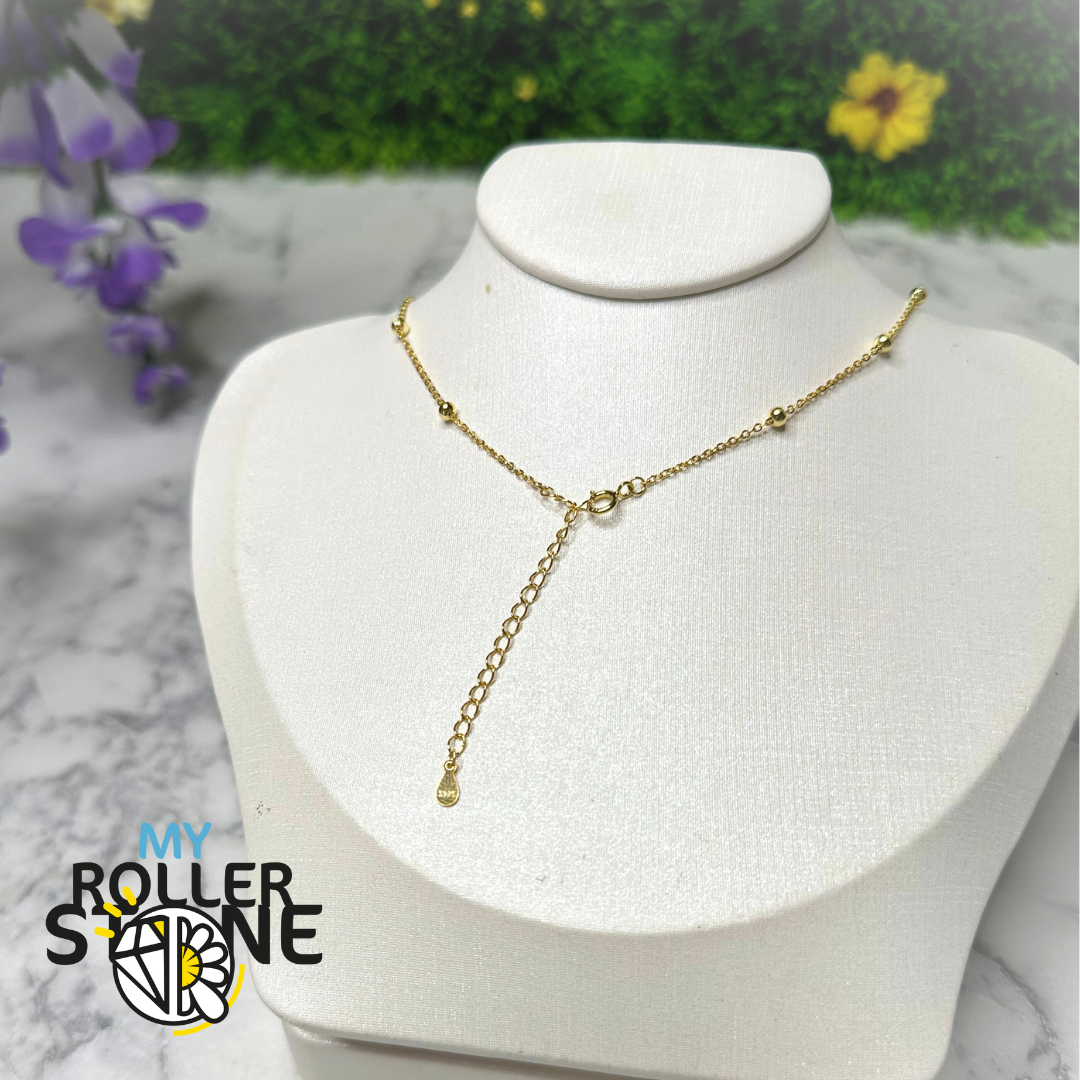 Collier avec Perle de Culture Argent 925 perlée (Or ou Argent)