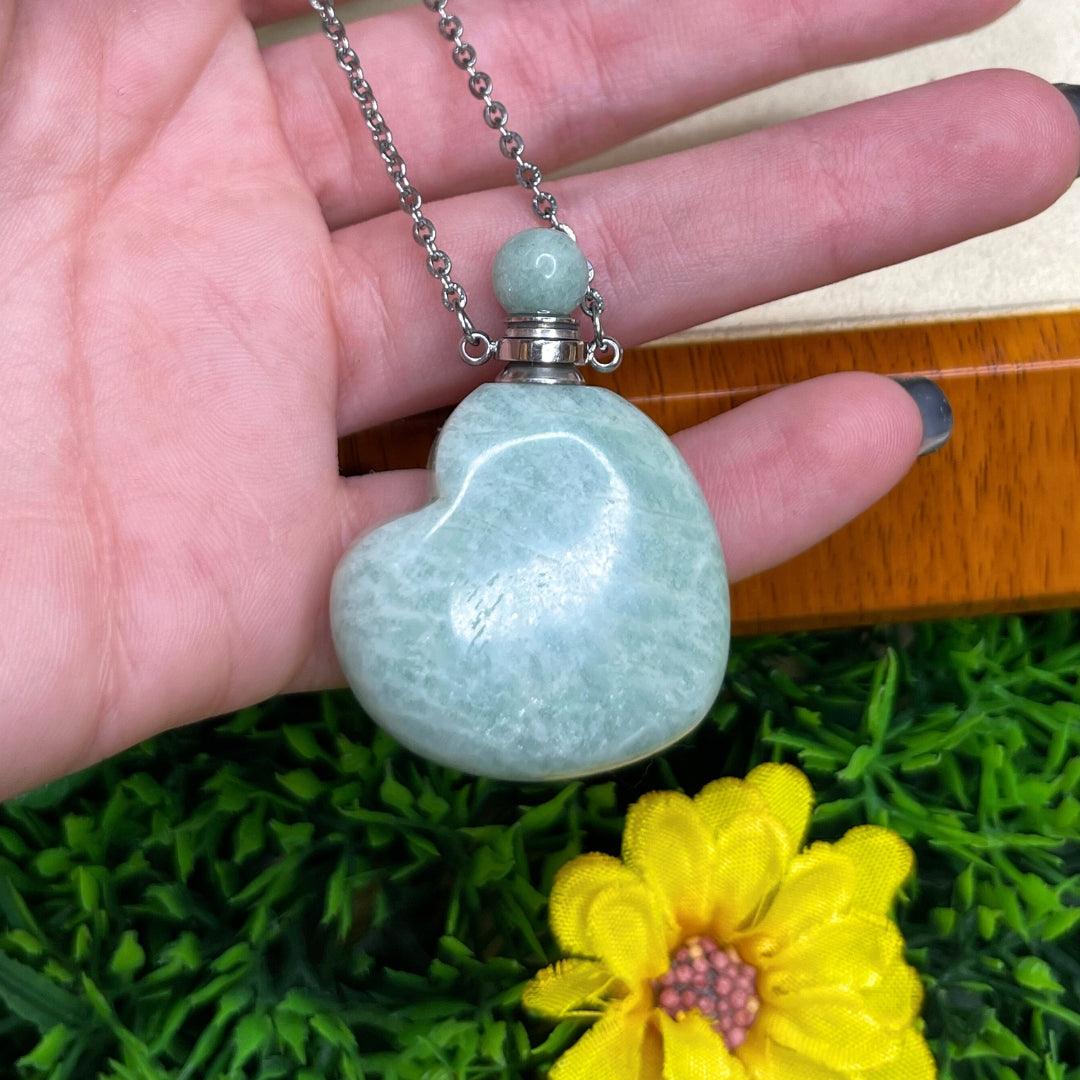 Collier Fiole Amazonite
