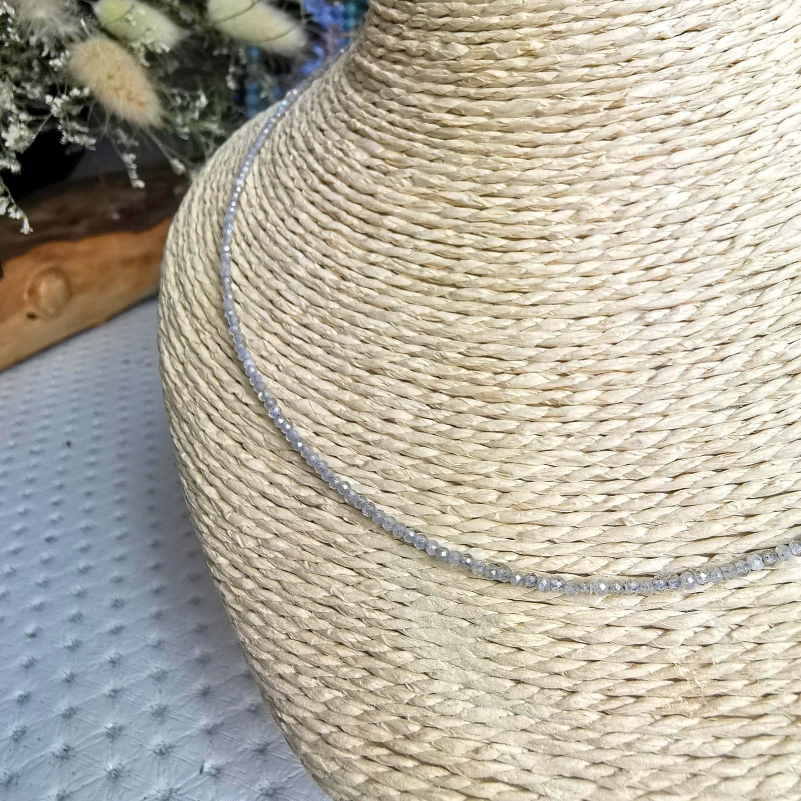 Collier labradorite pendentif