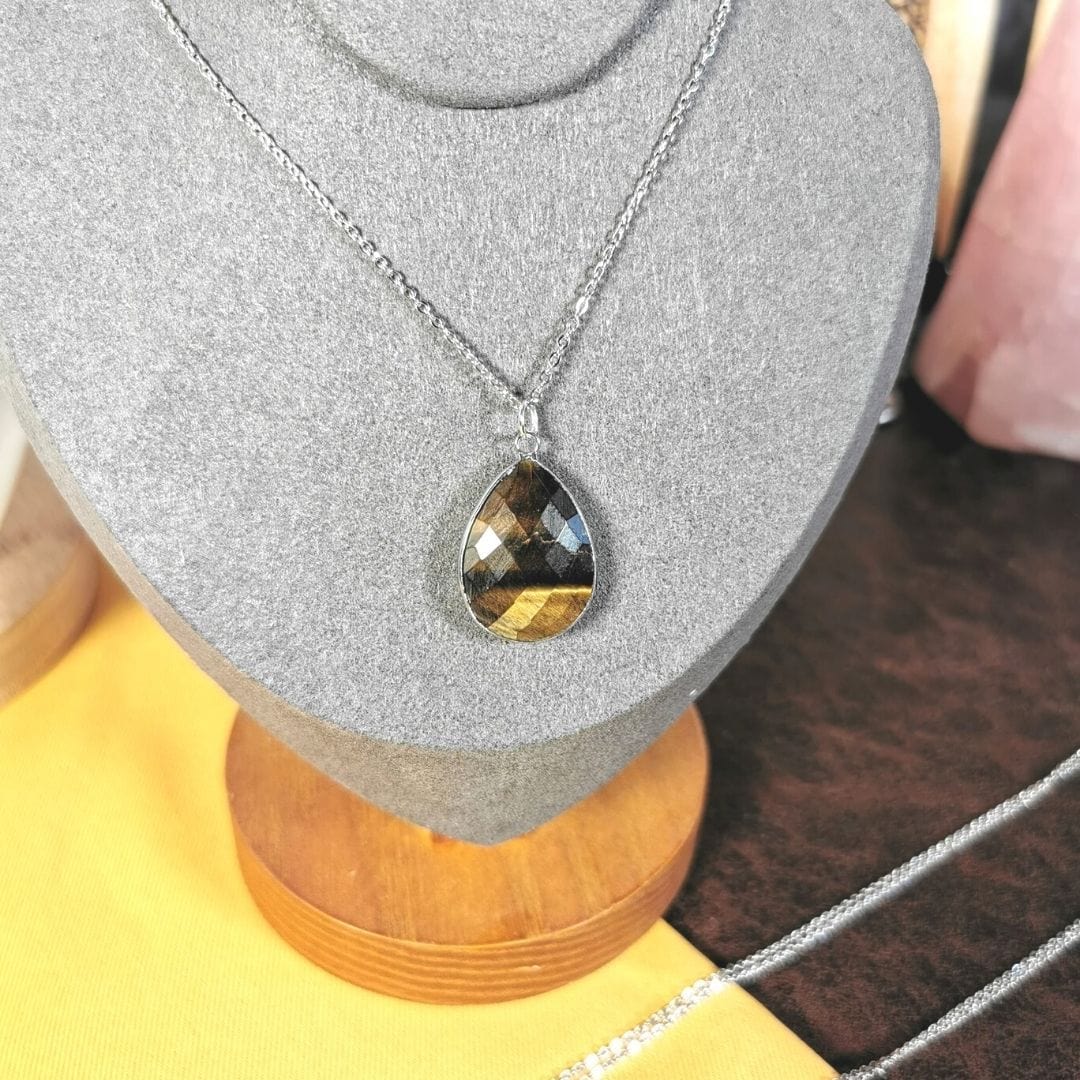 Collier oeil de tigre