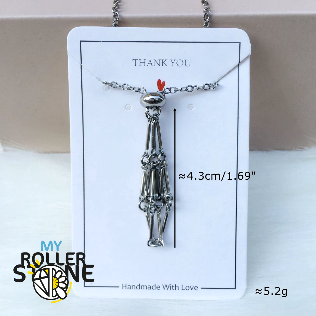 Collier pendentif cage en Acier inoxydable - Breloques et pendentifs