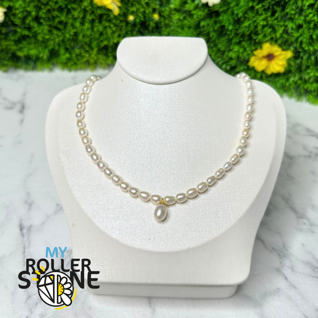 Collier Perle de Culture Argent 925 Aurore