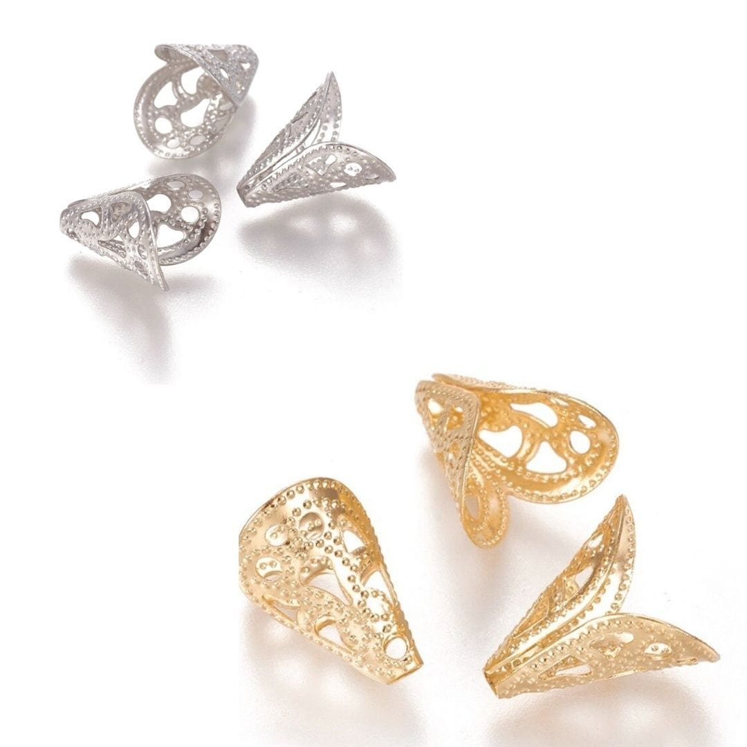 Coupelle enveloppante fleur - Accessoires pour bijoux