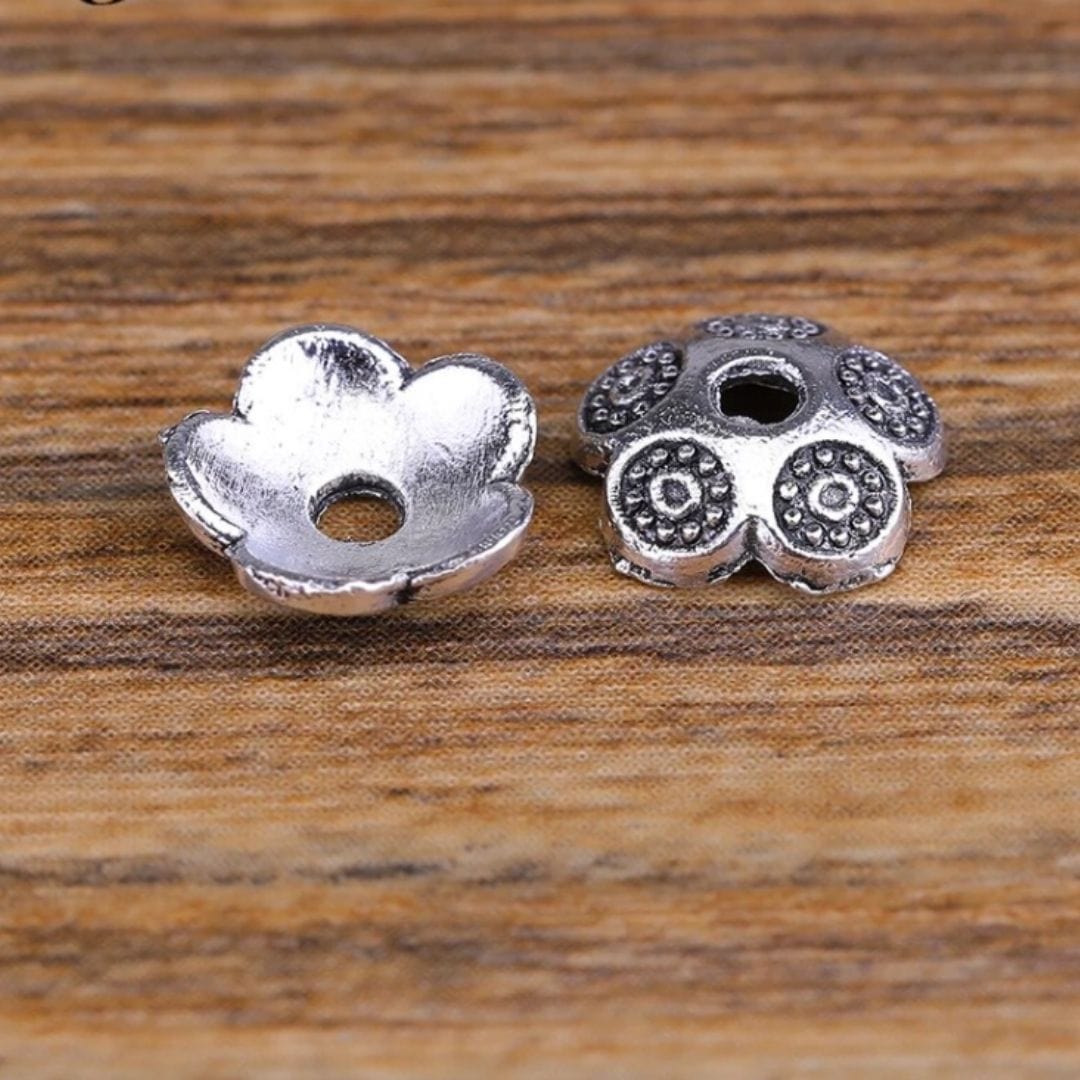 Coupelle fleur antique(20pcs) - Accessoires pour bijoux