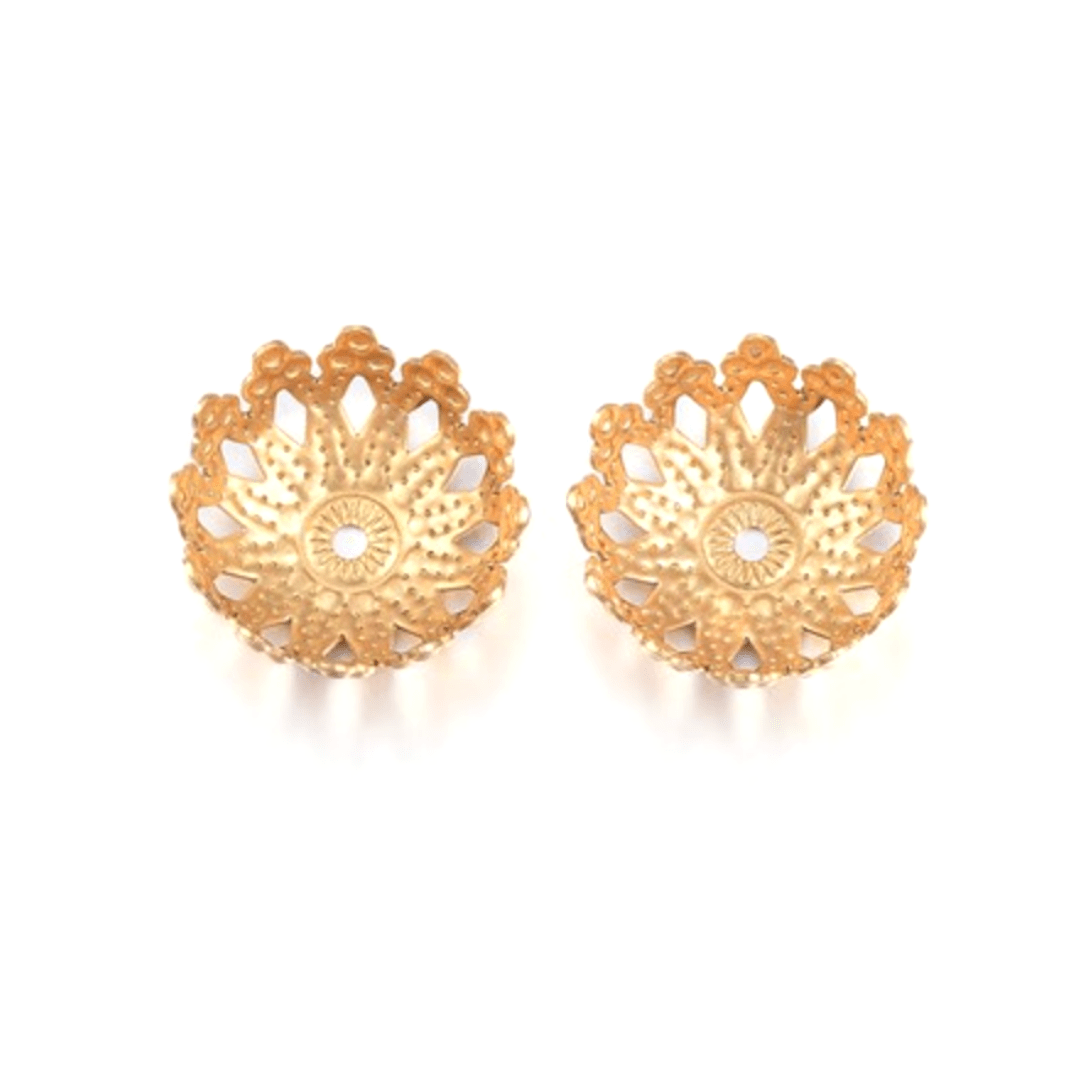 Coupelle or perle - Accessoires pour bijoux