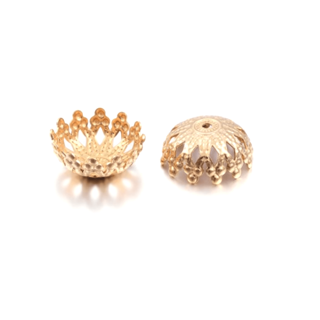 Coupelle or perle - Accessoires pour bijoux