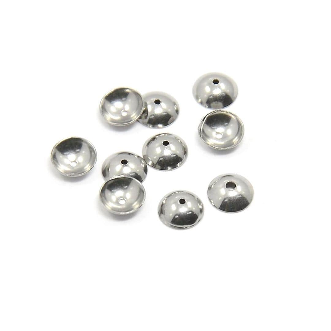 Coupelle ronde Argent - Accessoires pour bijoux