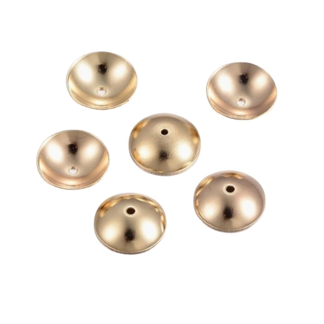 Coupelle ronde or - Accessoires pour bijoux