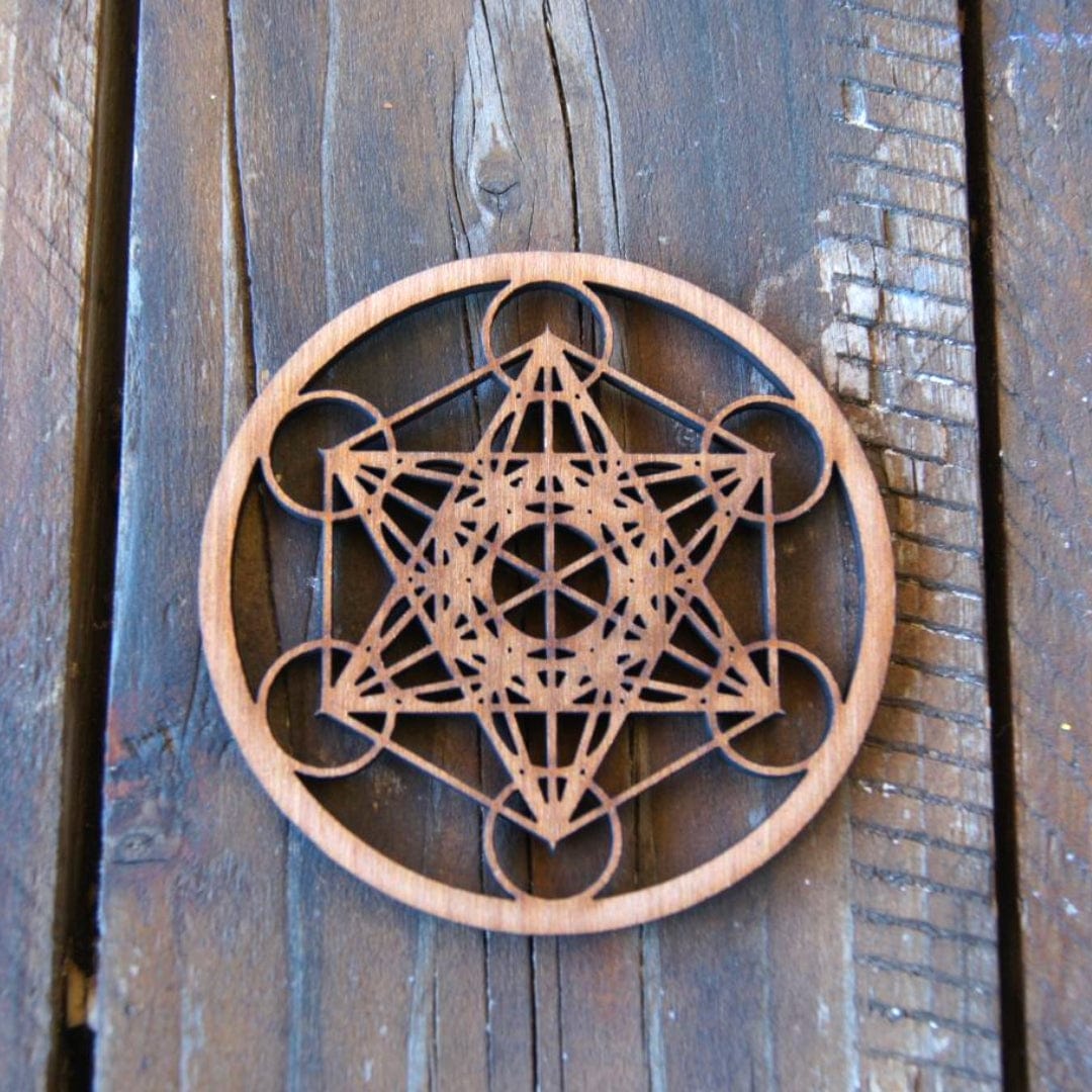 Cube de Métraton en bois