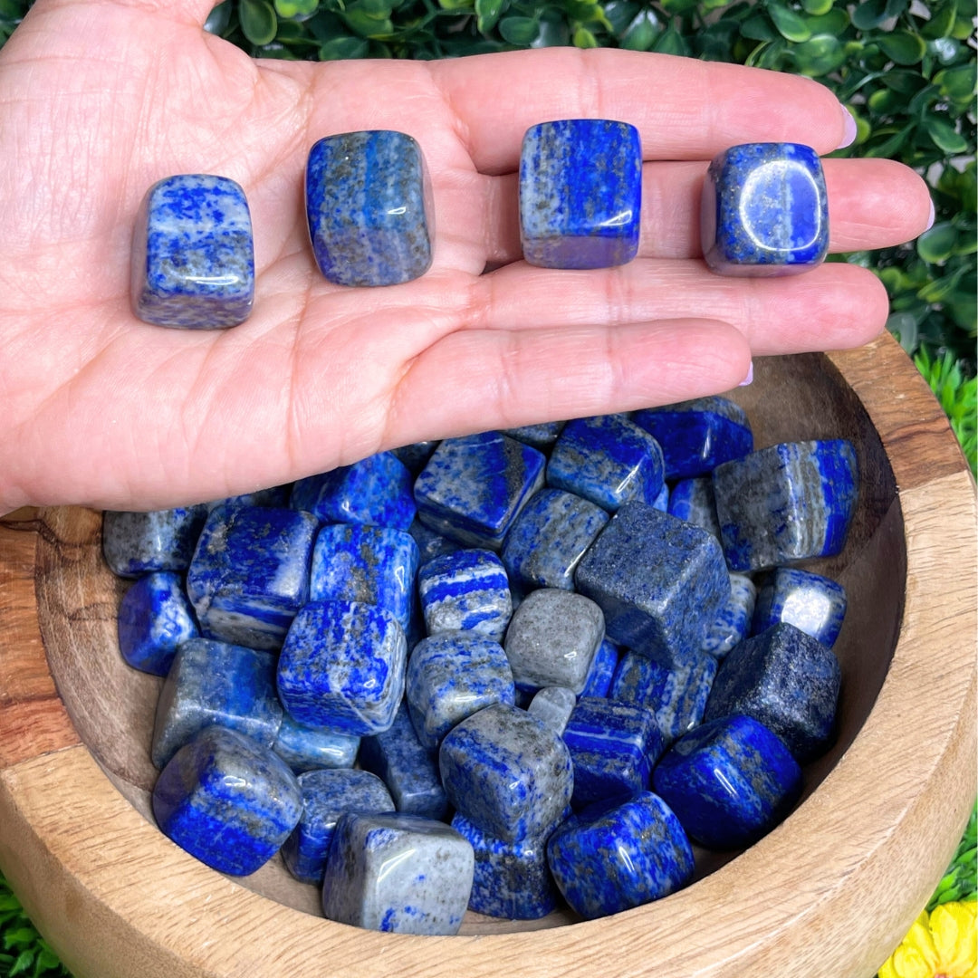 Cube Lapis lazuli
