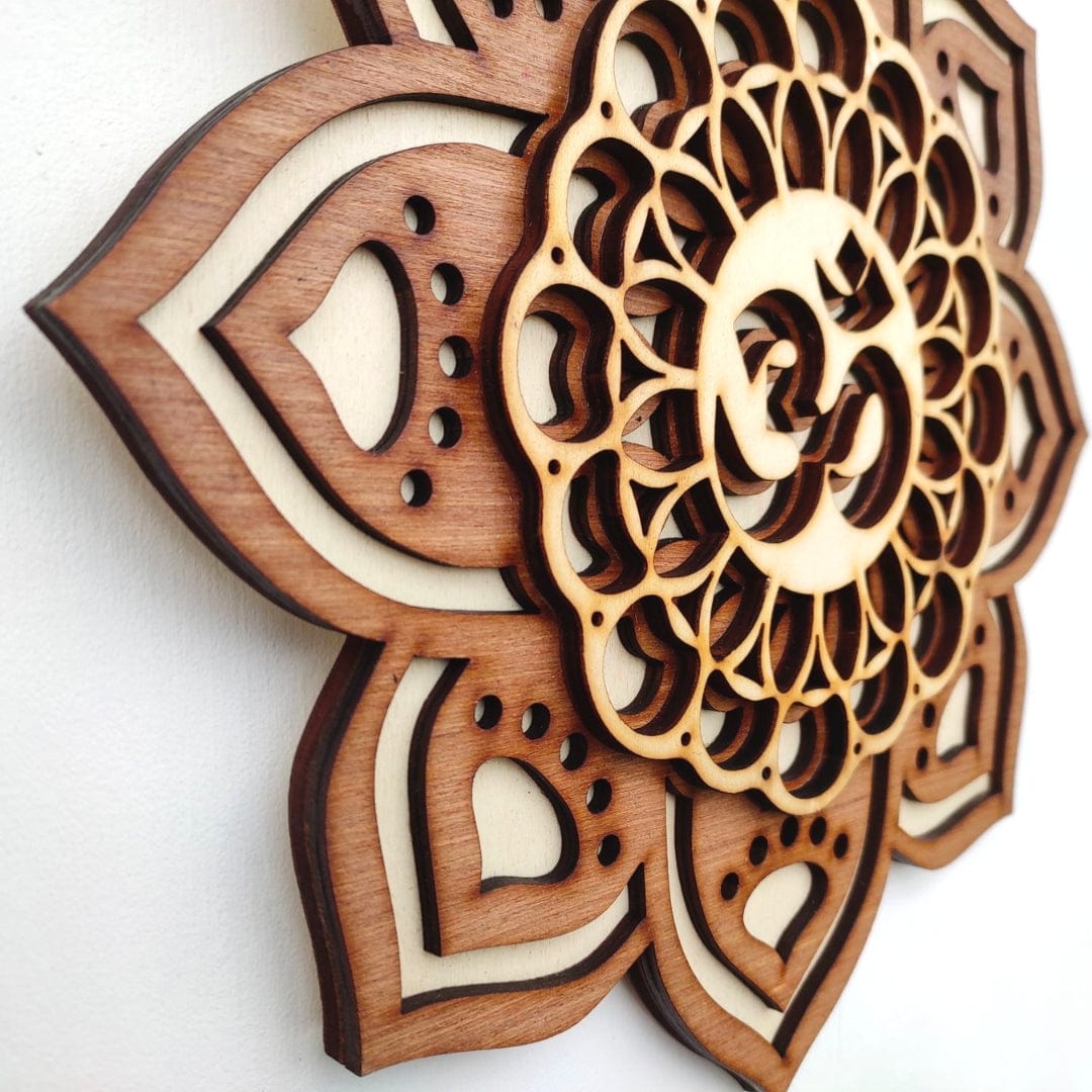 Décoration Murale en bois Aum