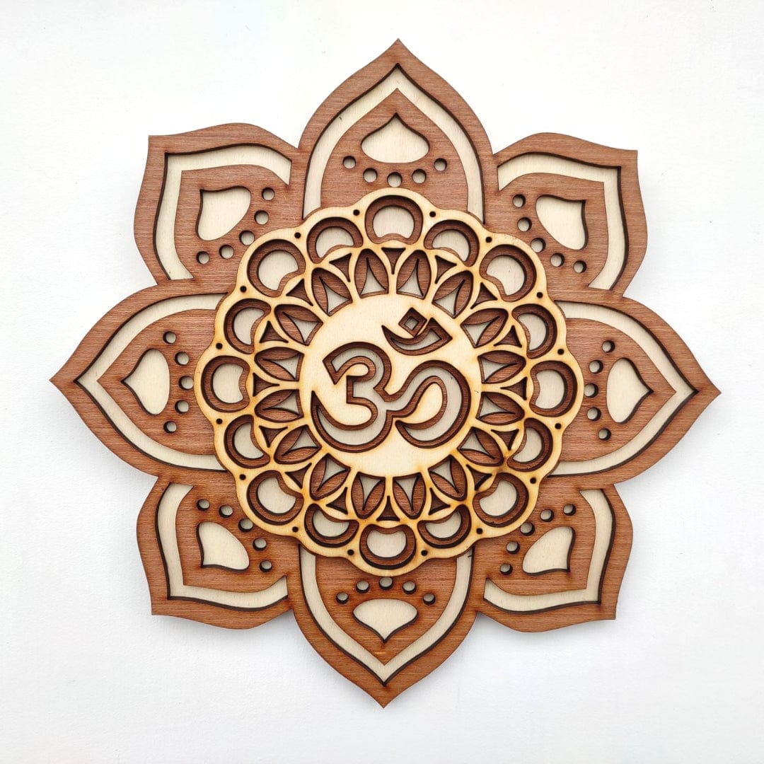 Décoration Murale en bois Aum