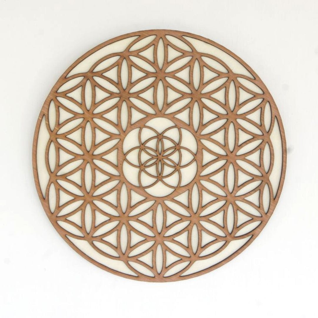 Décoration Murale Fleur de Vie et Graine de Vie