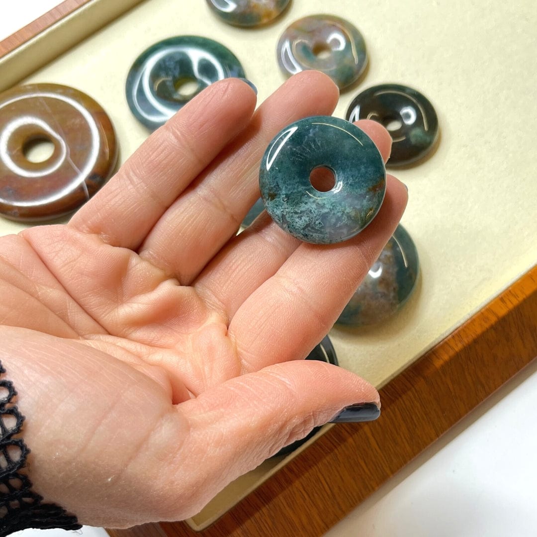 Donuts Agate Indienne 30mm