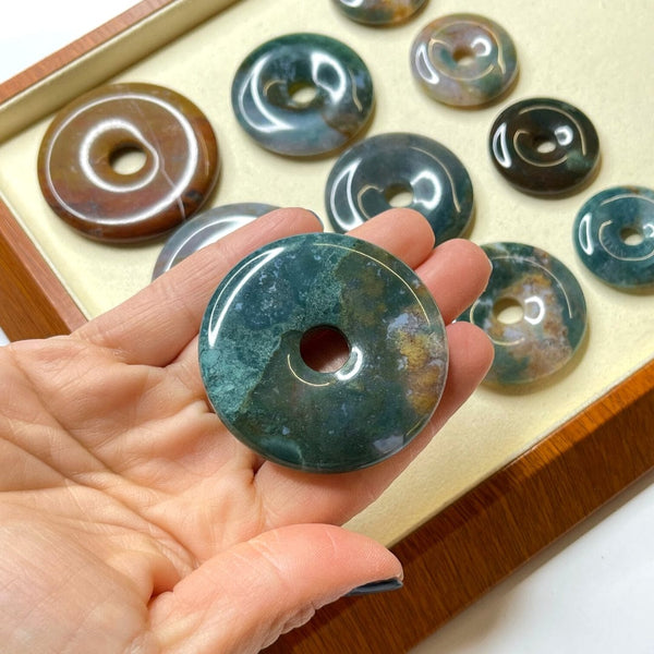 Donuts Agate Indienne 50mm