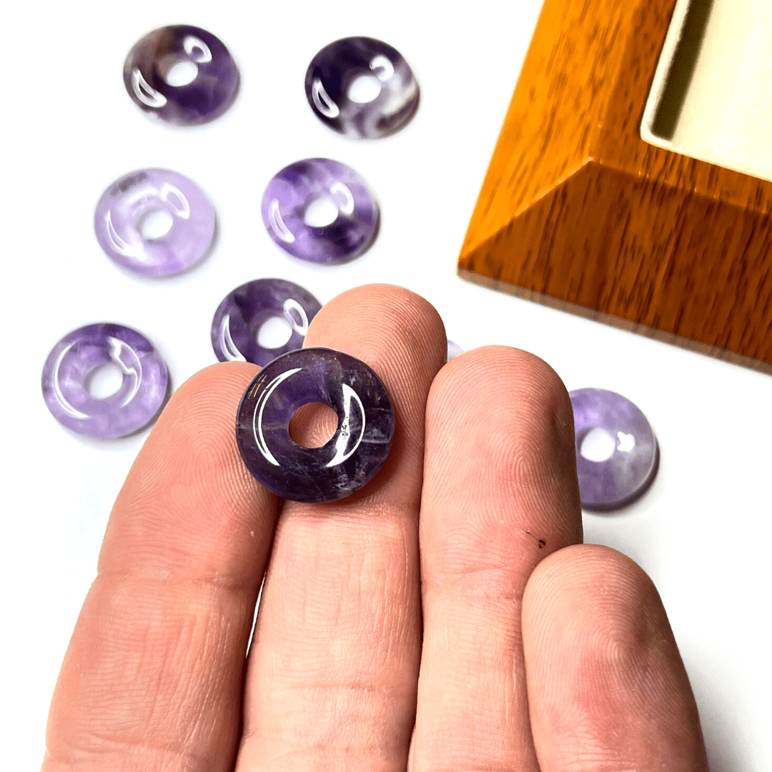 Donuts Améthyste 18mm