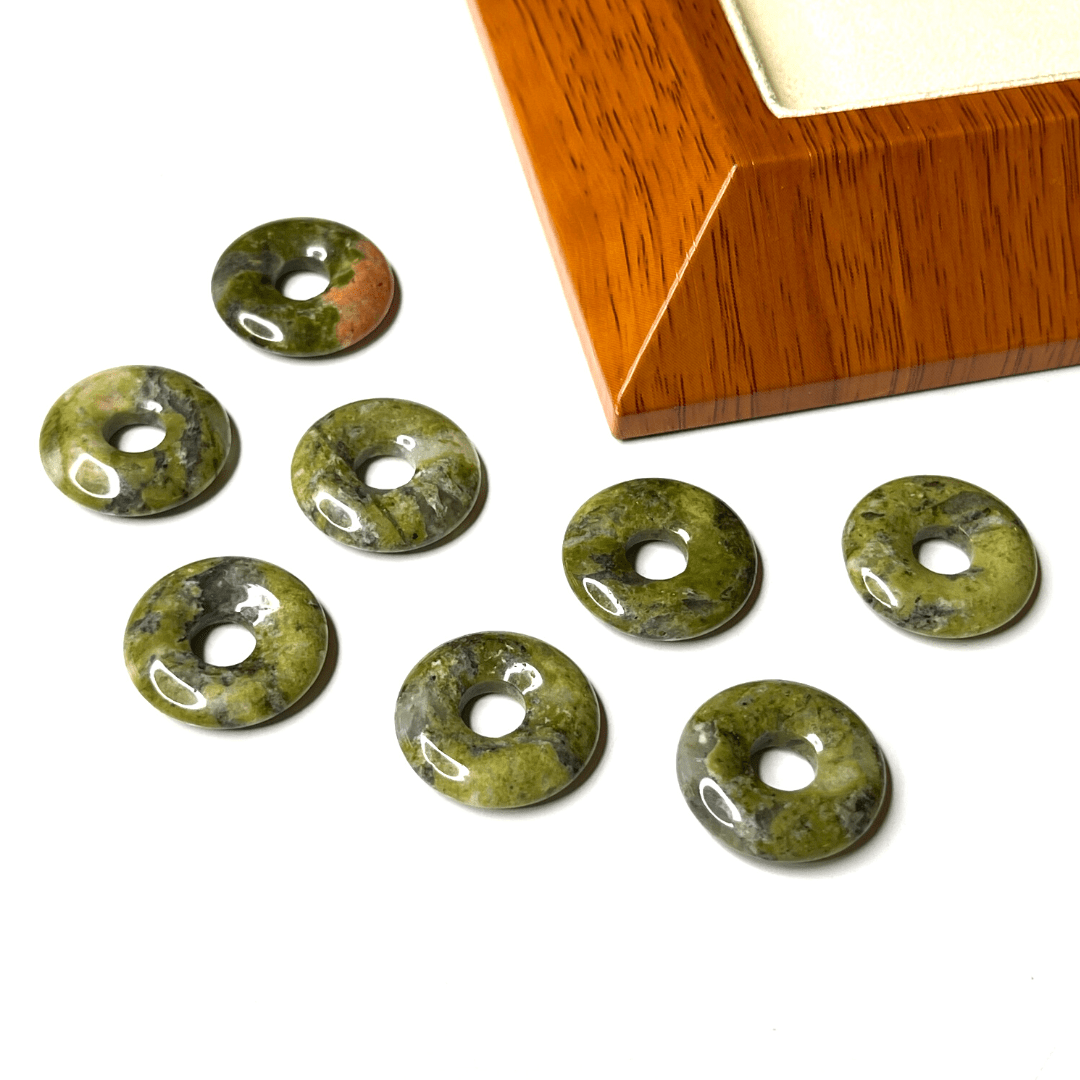 Donuts 18mm Unakite