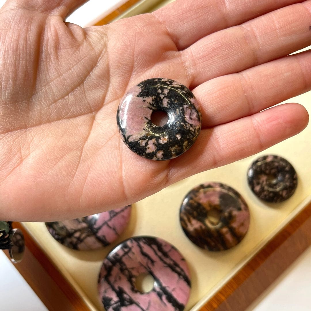 Donuts Rhodonite 30mm