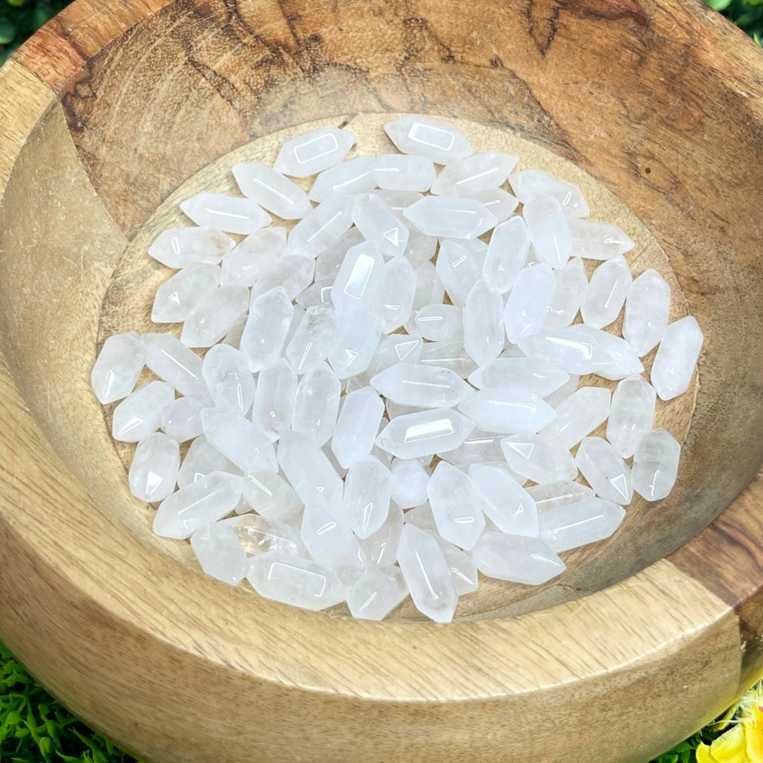 Double pointe Cristal de roche