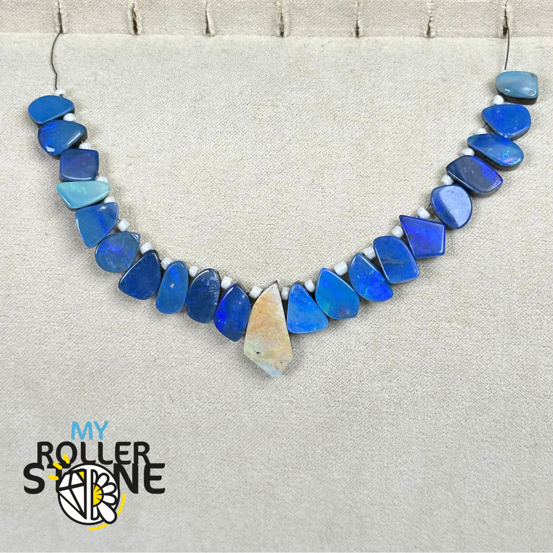 Ensemble pour Collier en Opale Australienne