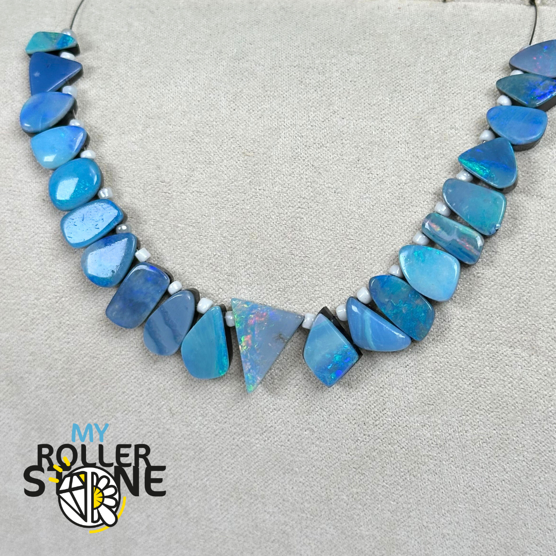 Ensemble pour Collier en Opale Australienne