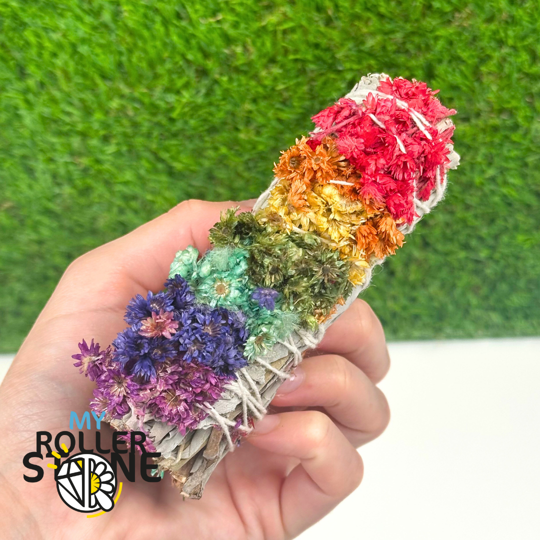 Fagot de sauge blanche et sinuata 7 chakras