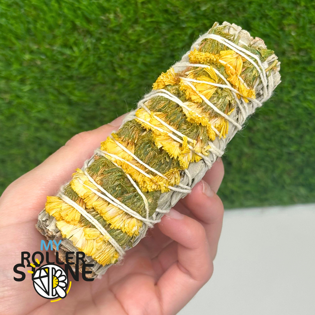 Fagot de sauge blanche et sinuata jaune