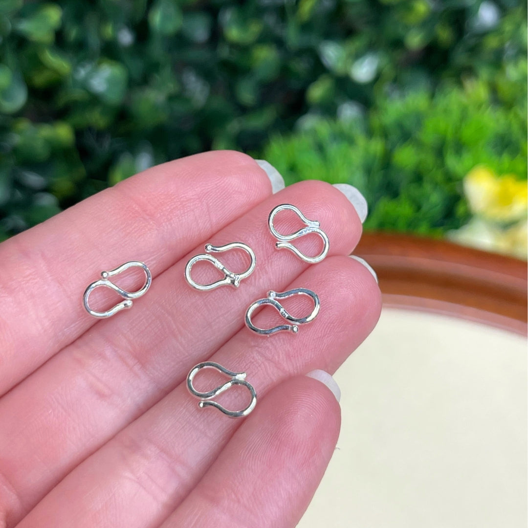 Fermoir à Crochet en S Argent Sterling