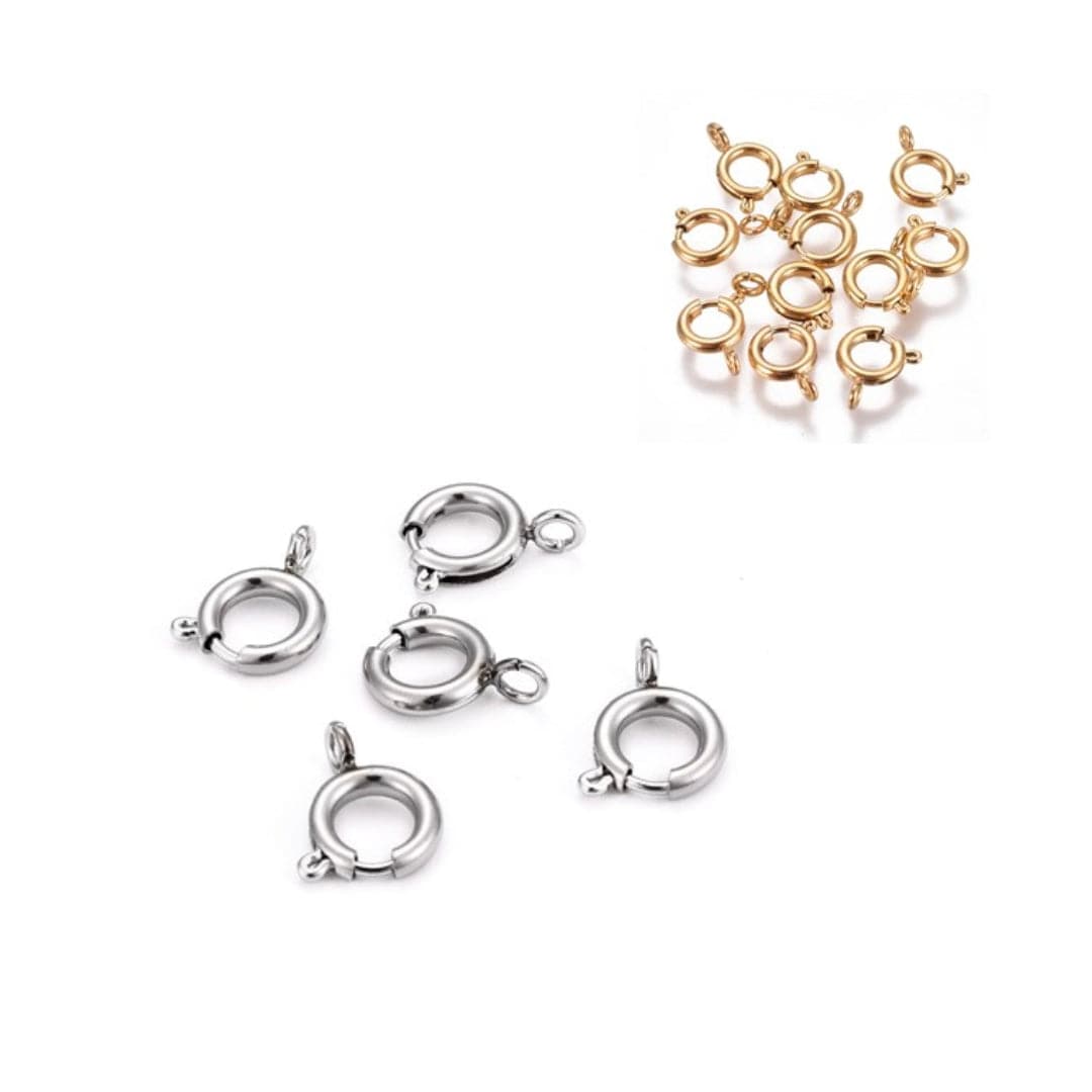 Fermoir à ressort Acier Inoxydable