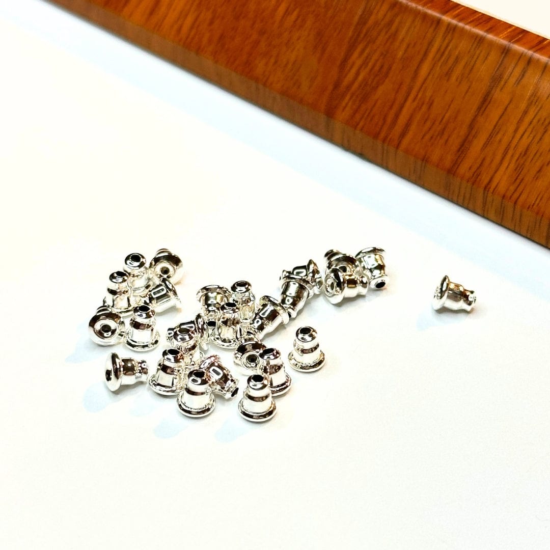 Fermoir Boucle d'Oreille Acier Inoxydable Doré