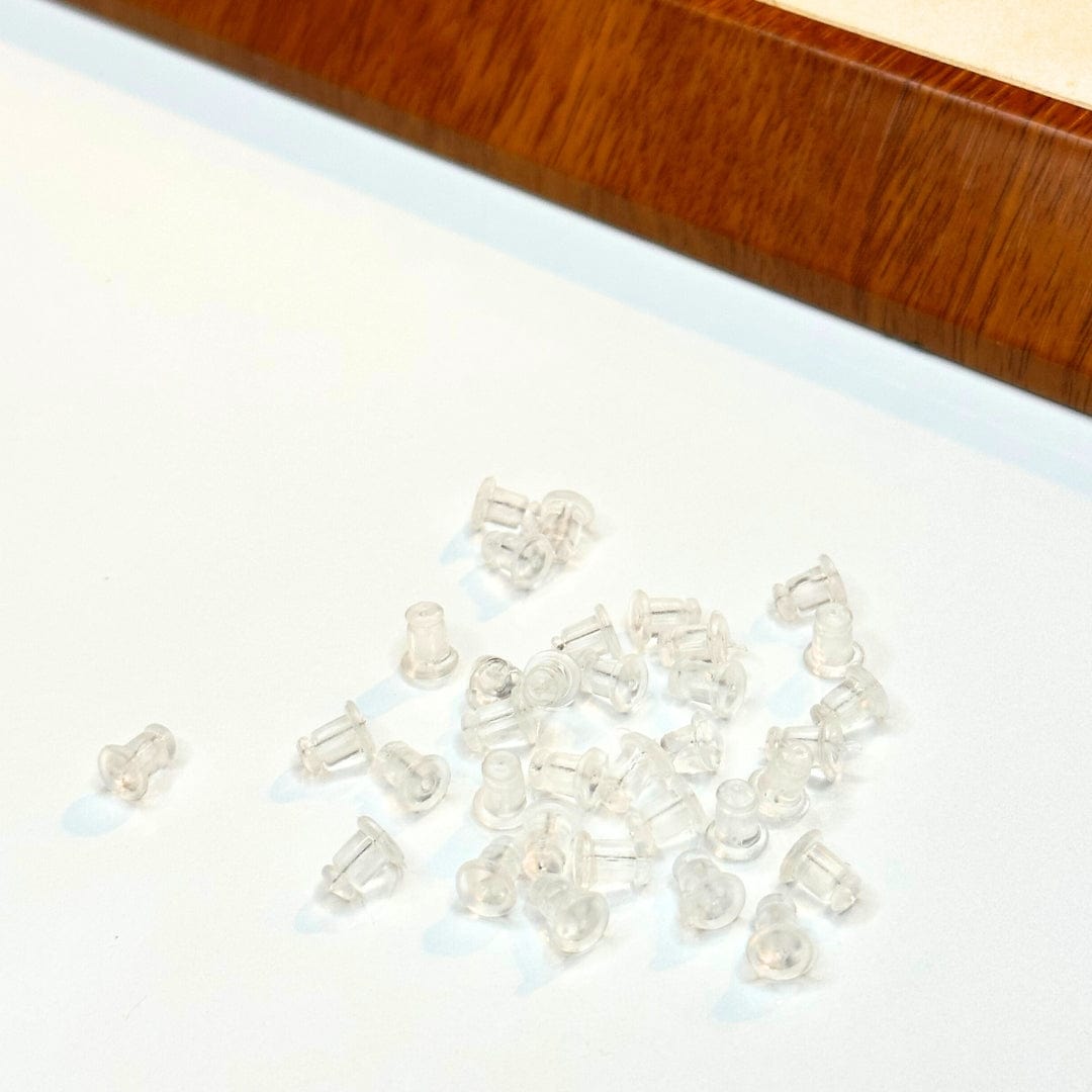 Fermoir Boucle d'Oreille Silicone