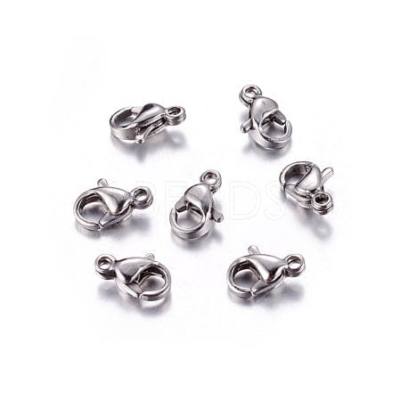 Fermoirs à griffes en acier inoxydable 304 (Vendu par 10)
